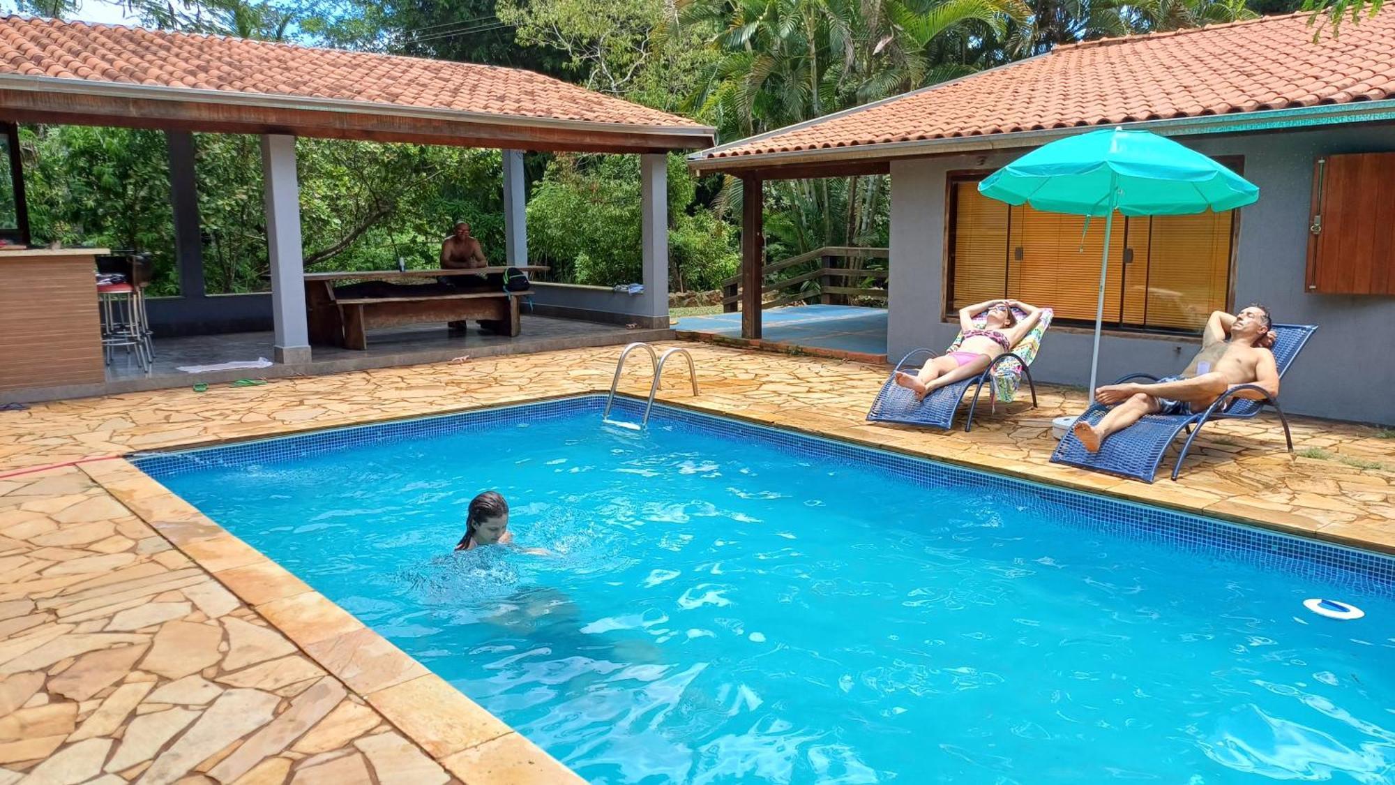 Chalé Espelho Dagua Brotas São Paulo Exterior foto