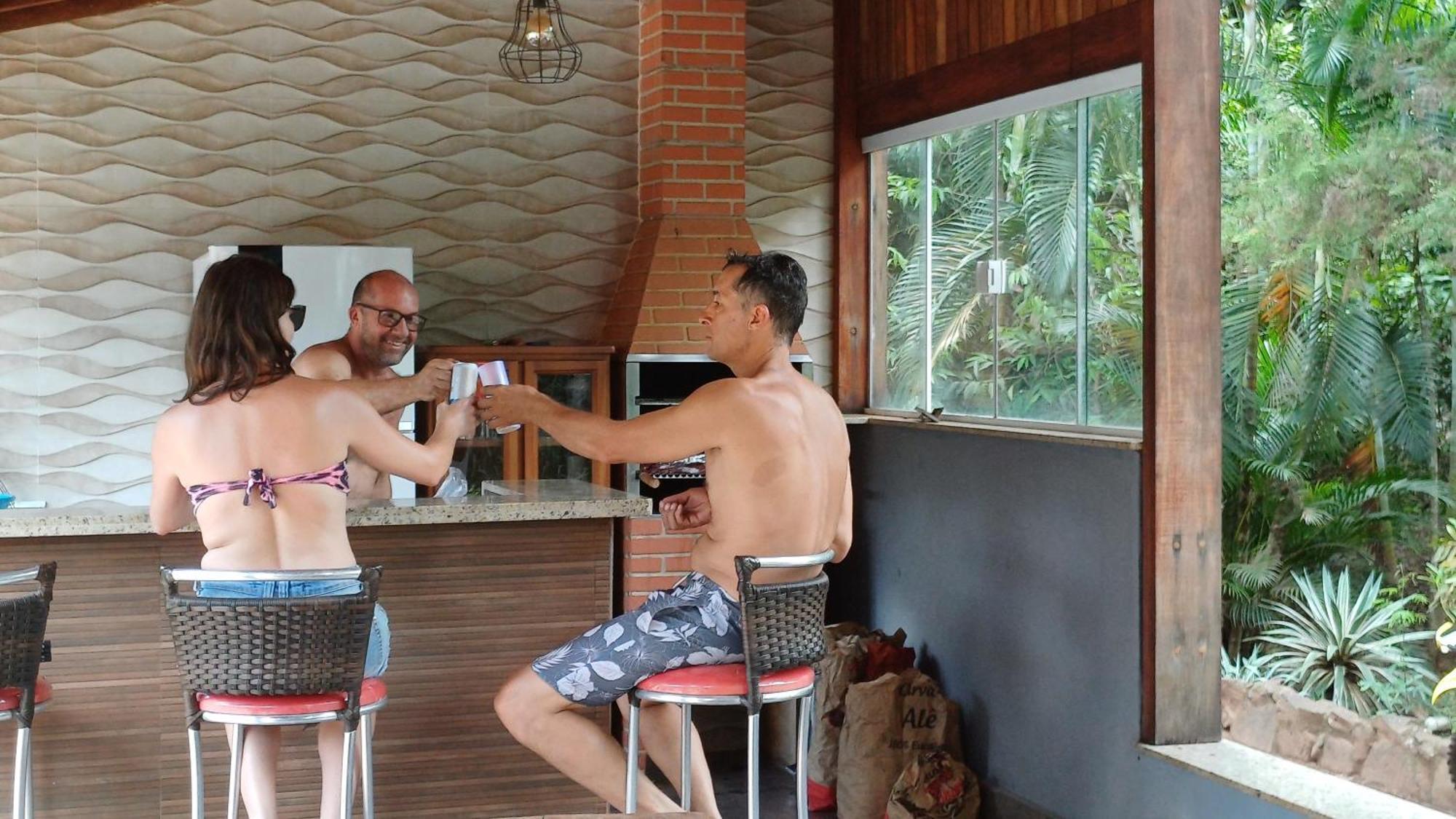 Chalé Espelho Dagua Brotas São Paulo Exterior foto